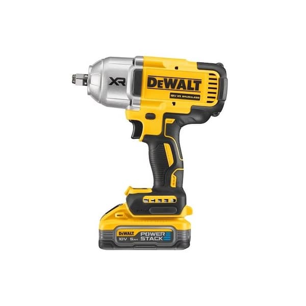 Boulonneuse 1/2” XR 18V DEWALT 5Ah Li-Ion Borstlös 1396 Nm Säkerhetsring - DCF900H2T-QW