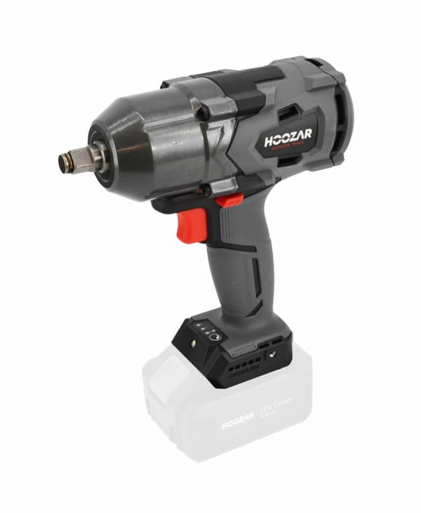 HOOZAR BORSTLÖS SLAGNYCKEL 1/2" 18V SOLO 600Nm IW20BL-0
