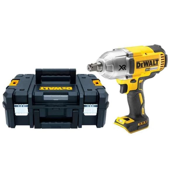 18V XR Borstlös slagnyckel (utan batteri eller laddare) + TSTAK-låda - DEWALT - DCF899NT-XJ