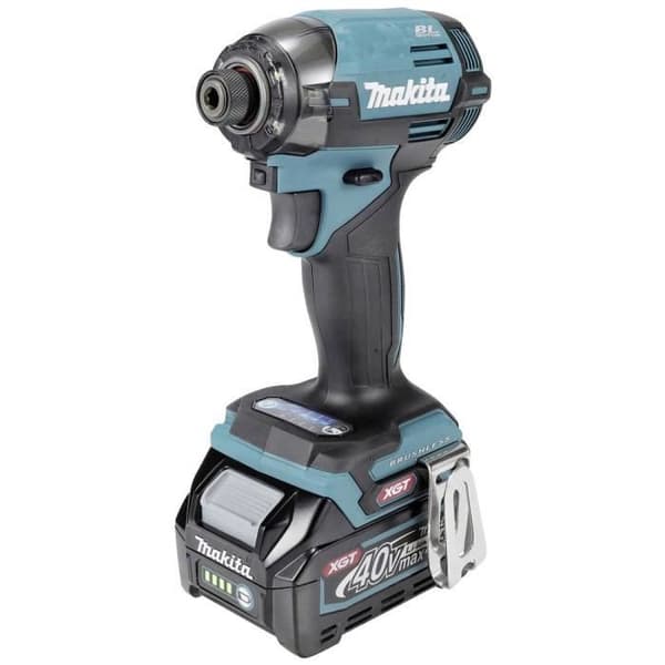 Trådlös slagskruvdragare - Makita - TD002GD202 - 40V - 2 batterier 2.5 Ah - Laddare ingår