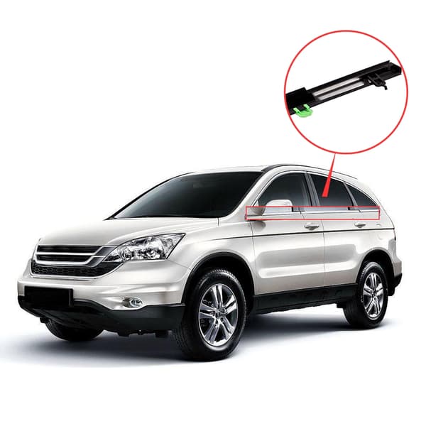 Fönsterlist för bilfönster till Honda CR-V 2007-2011, hållbar gummi och aluminium, enkel installation, minskar buller.