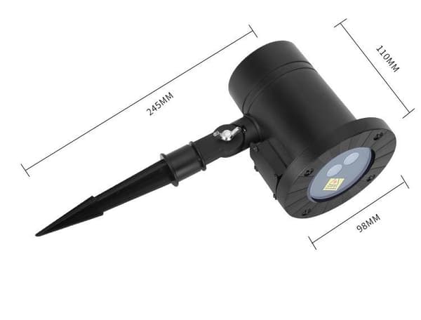 Laserljus projektor. dekorljus