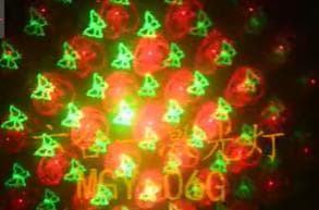 Laserljus projektor. dekorljus