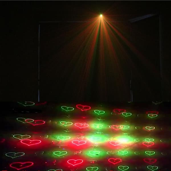 Laserljus projektor. dekorljus