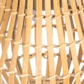 Pikkukuva 5 / 5: Rootz Garden Lighting - Ulkovalaistus aurinkoenergialla - 3 kirkkaustasoa - Automaattinen toiminta - Bambuvarjostin - Metalli-Muovi - Luonnonpuu - Ø18