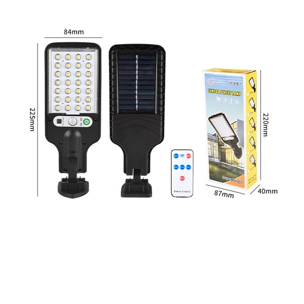 INF Soldriven utomhusvägglampa med fjärrkontroll Lamp Bead: 28 SMD