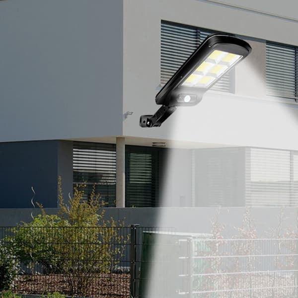 INF Solcelledrevet bevægelsessensor væglampe med fjernbetjening Lamp Bead: 100COB
