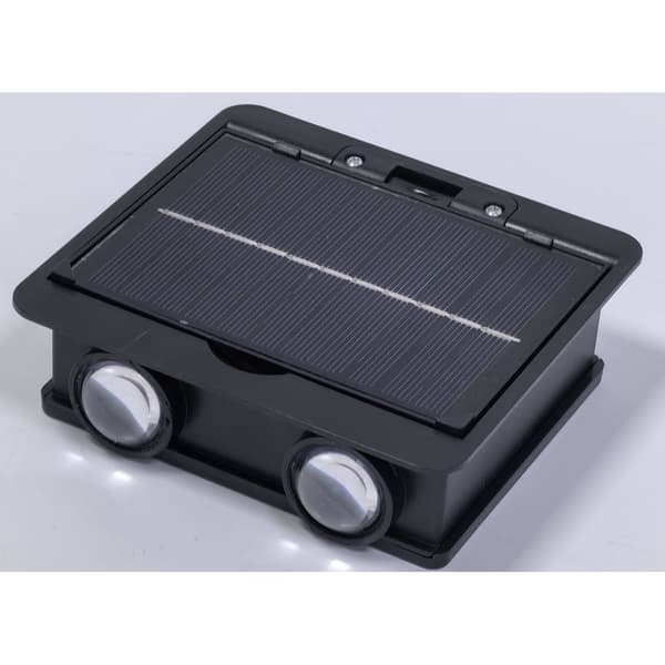 INF Solcellevegglampe med LED-perler RGB Model 1