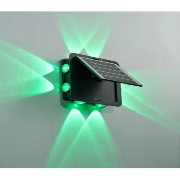 INF Solcelle Vegglampe med LED-pærer - Varmhvit Model 2