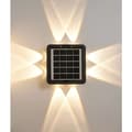 Miniatyrbilde 6 av 9: INF Solcelle Vegglampe med LED-pærer - Varmhvit Model 2