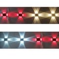 Miniatyrbilde 7 av 9: INF Solcelle Vegglampe med LED-pærer - Varmhvit Model 2