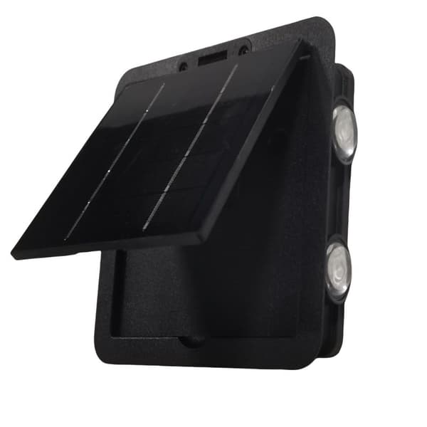 INF Solcelle Vegglampe med LED-pærer - Varmhvit Model 2