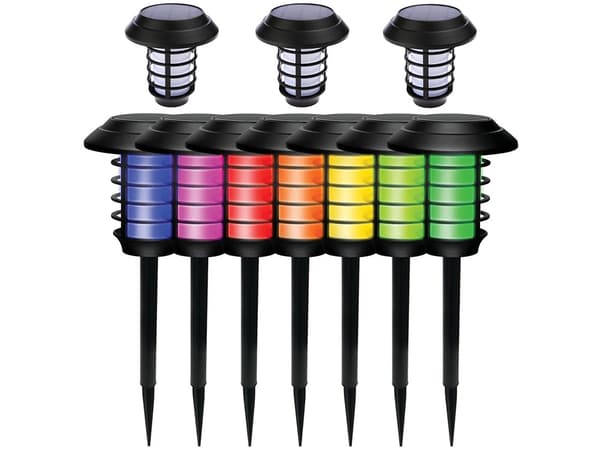 Trädgårdslampa / Trädgårds Lykta / Belysning - RGB