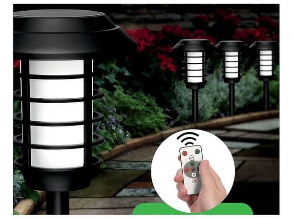 Trädgårdslampa / Trädgårds Lykta / Belysning - RGB