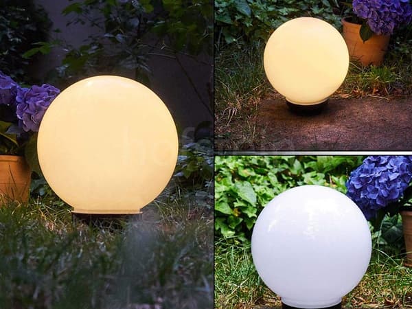 4-Pack Trädgårdsbelysning RGB LED - Solcell
