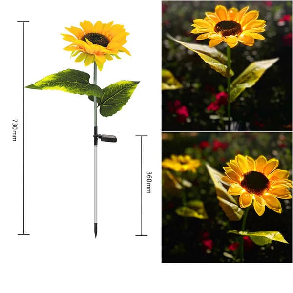 INF Solar Sunflower Light Outdoor, N1106-1
