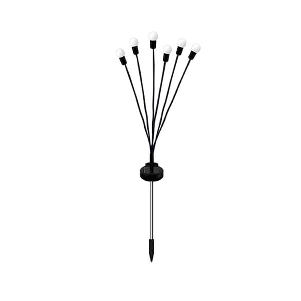 INF 2 pakke Solar Firefly Lights - 6 Hoder Solar Powered (varmt lys)