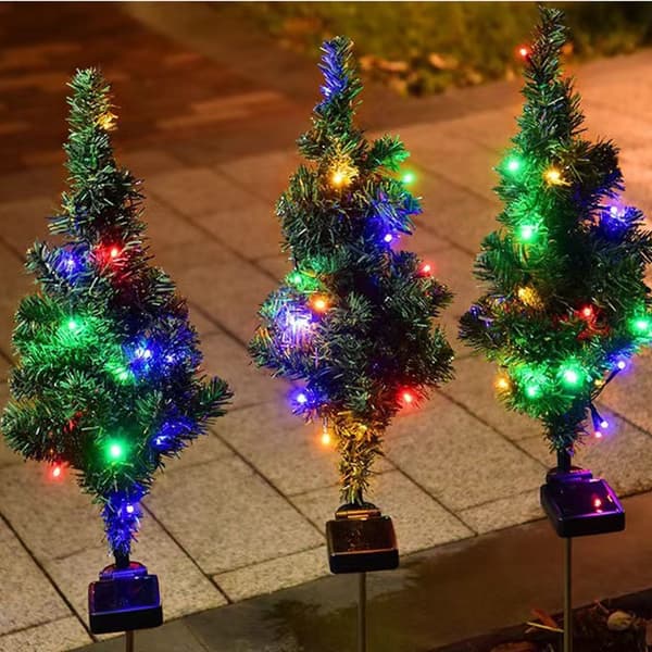 INF Solar juletrelys - sett med 2