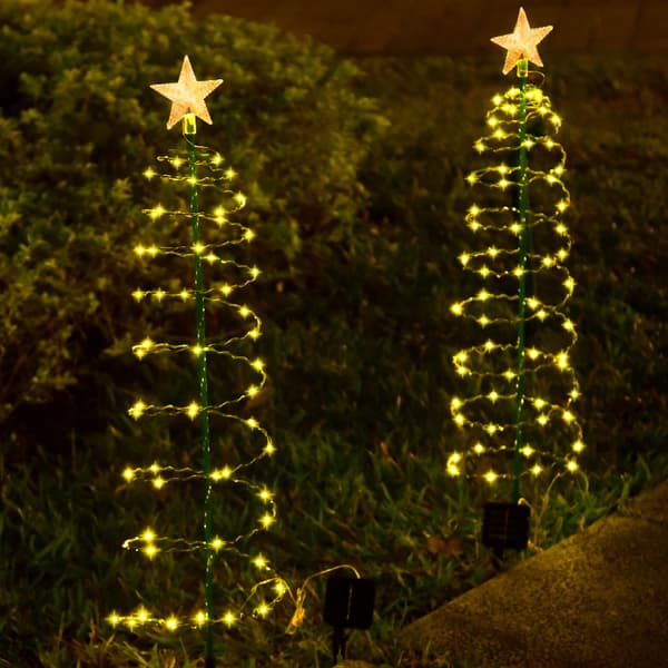INF Solar Christmas Tree Lights - Set om 2