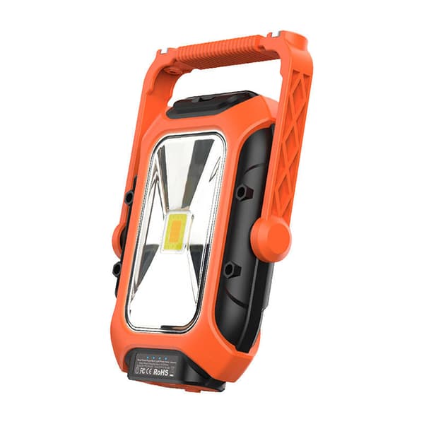 Verkstedlampe med solcellepanel Superfire GM05