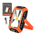 Miniatyrbilde 1 av 5: Verkstedlampe med solcellepanel Superfire GM05