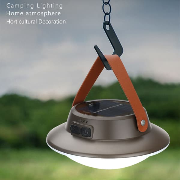 INF Solar Camping Lantern YL36 - Bærbar og genopladelig
