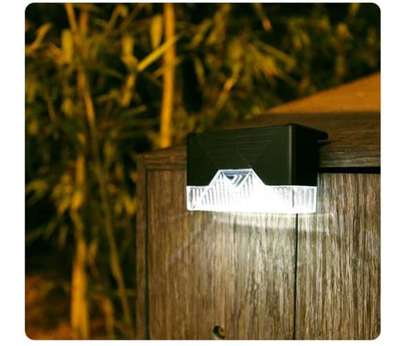 INF Solcellsdriven Trappbelysning 4-pack - Utomhus LED Trappstegsbelysning