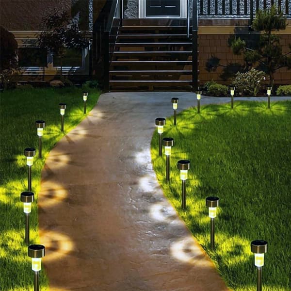 Trädgårdslampa Solcell / Lampa - 10 st