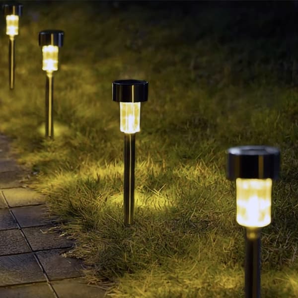 Trädgårdslampa Solcell / Lampa - 10 st