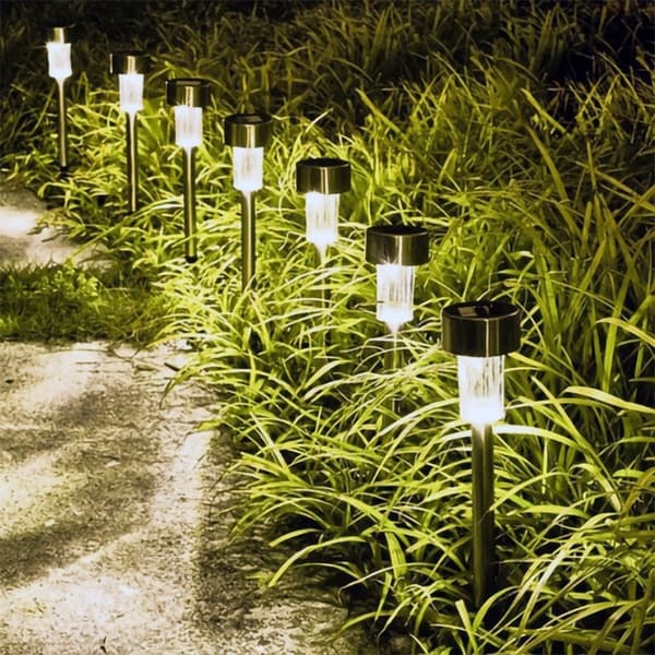 Trädgårdslampa Solcell / Lampa - 10 st