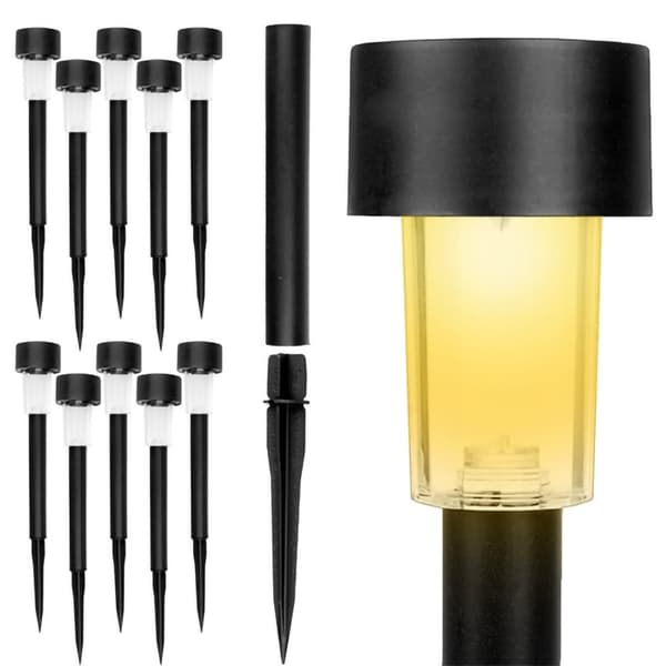 Trädgårdslampa Solcell / Lampa - 10 st