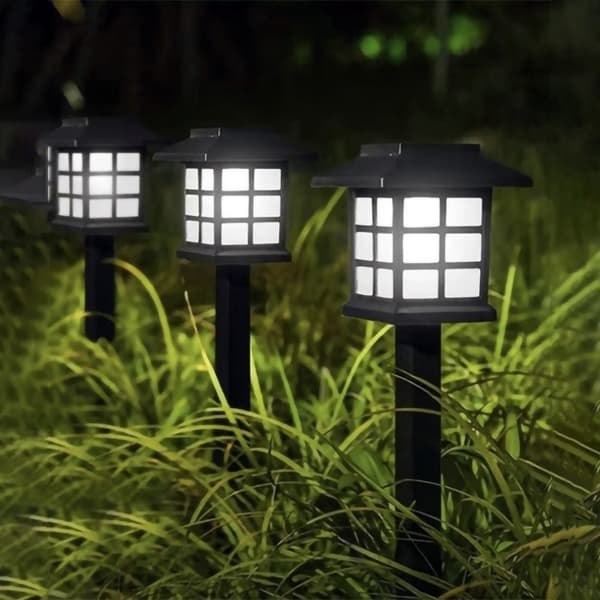 Trädgårdslampa Lykta Solcell - 6 st