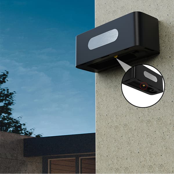INF Solar Fence Lights Outdoor Wall Lights Varmvita lampor 8