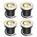 Miniatyrbild 1 av 8: 4x 3W marklampa IP65 utomhus LED-lampa mark infälld spotlight markstrålkastare markstrålkastare marklampa varmvit