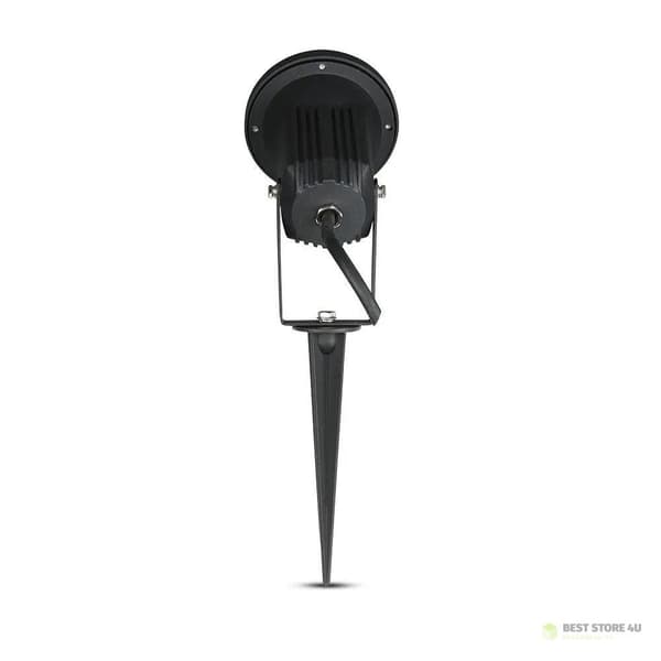 Jordmonteret havearmatur drevet aluminium GU10 sort IP44 V-TAC VT-769 3 års garanti