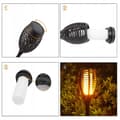 Pikkukuva 4 / 11: AURINKO Liekkilamppu 1000mAh 12LED Puutarhataskulamppu Rei'itetty IP65 1 kpl