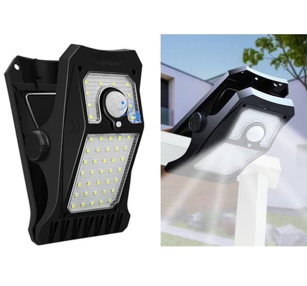 Bomclap 45 LED aurinkolamppu ulkona liiketunnistimella
