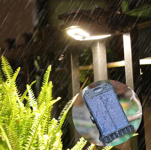 Bomclap 45 LED aurinkolamppu ulkona liiketunnistimella