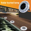 Miniatyrbild 2 av 7: Bomclap 2/4/6/8-pack solcellslampor utomhus IP65 vattentäta, 8 LED trädgårdsbelysning för altan och gräsmatta – varmvit