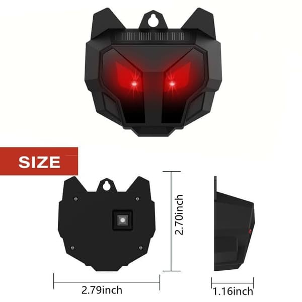 Bomclap Outdoor Solar Lamp IP65 Vedenpitävät aurinkovalot Ulkoanturivalot Turvallisuus kuistin pihalle Patio Puutarha Ajotie Autotalli