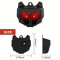Pikkukuva 9 / 9: Bomclap Outdoor Solar Lamp IP65 Vedenpitävät aurinkovalot Ulkoanturivalot Turvallisuus kuistin pihalle Patio Puutarha Ajotie Autotalli