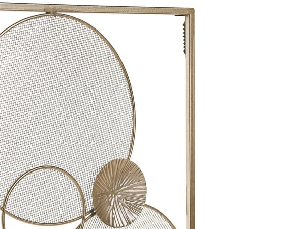 Väggdekoration Guld Metall Väggkonst Modern stil