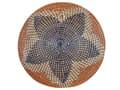 Miniatyrbild 8 av 11: Set med 5 väggdekorationer Naturlig Sjögräs Dekorativa Hängande Tallrikar Afrikansk Stil