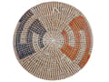 Miniatyrbild 11 av 11: Set med 5 väggdekorationer Naturlig Sjögräs Dekorativa Hängande Tallrikar Afrikansk Stil