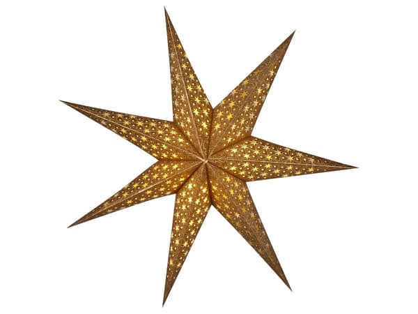 Julstjärnor 4 st LED Papper Julpynt Flerfärgad Set med 4 Stjärnor Julinredning Väggdekoration med Belysning Handgjord