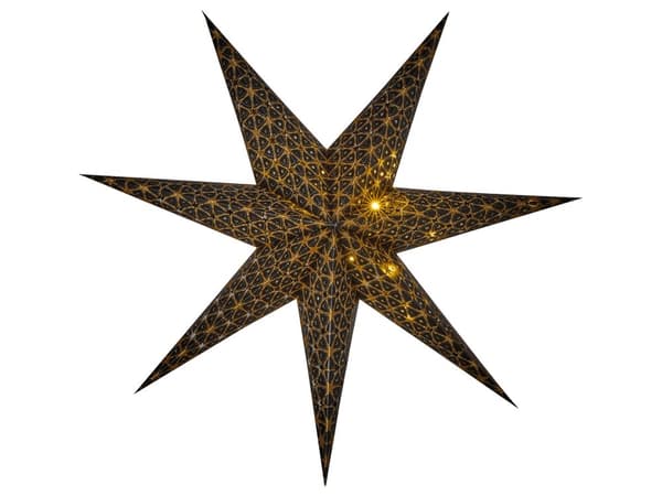 Julstjärnor 4 st LED Papper Julpynt Flerfärgad Set med 4 Stjärnor Julinredning Väggdekoration med Belysning Handgjord