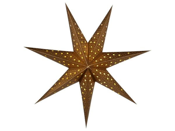 Julstjärnor 4 st LED Papper Julpynt Flerfärgad Set med 4 Stjärnor Julinredning Väggdekoration med Belysning Handgjord