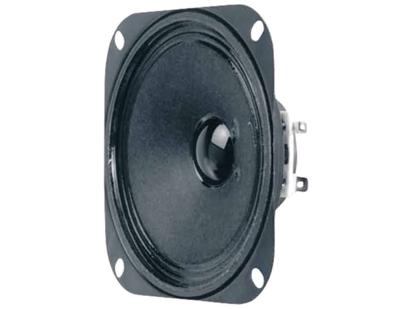 Visaton VS-R10S/4, 20 W, 30 W, 4 O, 100 - 13000 hz, Svart, 102 mm