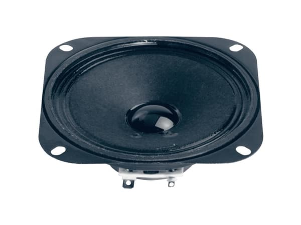 Visaton VS-R10S/4, 20 W, 30 W, 4 O, 100 - 13000 hz, Svart, 102 mm