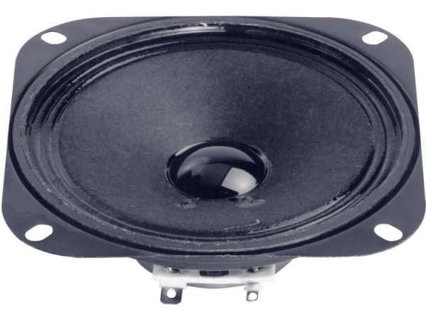 Visaton VS-R10S/4, 20 W, 30 W, 4 O, 100 - 13000 hz, Svart, 102 mm